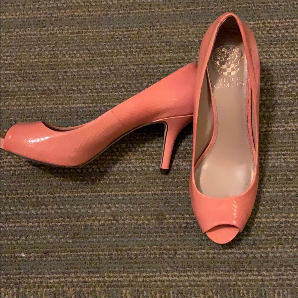 Snake skin Vince Camino heels